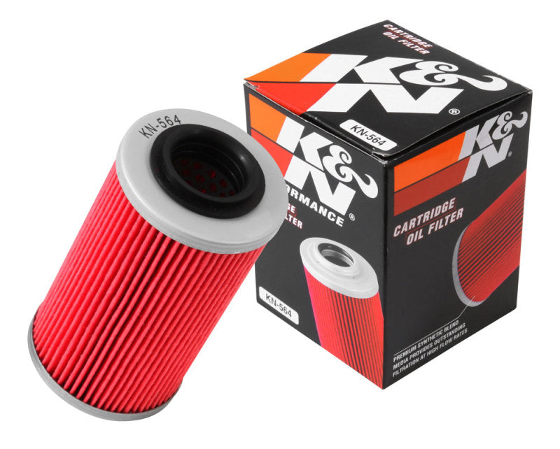 K&N Engineering K&N Can/AM Spyder RT 998/ Buell 1125R -2.2219in OD x 0.969in ID x 3.813in H Oil Filter
