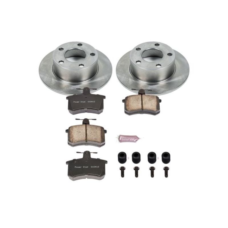 PowerStop Power Stop 95-97 Audi A6 Rear Autospecialty Brake Kit