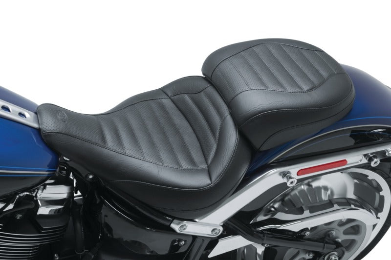 Mustang Motorcycle Mustang 18-23 Harley Fat Boy Standard Touring Passenger Seat - Black