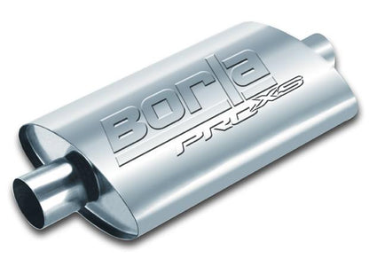 Borla Pro-XS 2in Tubing 14in x 4in x 9.5in Oval Offset/Offset Muffler