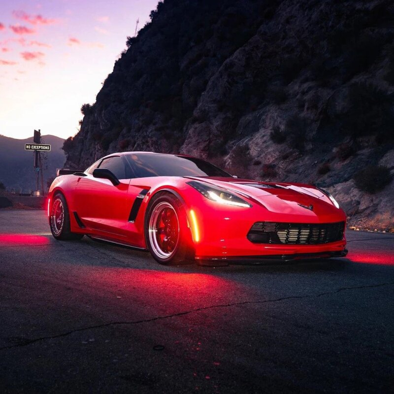 ORACLE Lighting Oracle Chevrolet Corvette C7 Concept Sidemarker Set - Tinted - No Paint