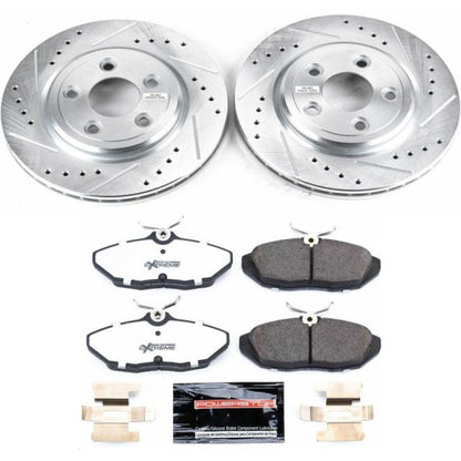PowerStop Power Stop 02-05 Ford Thunderbird Rear Z26 Street Warrior Brake Kit