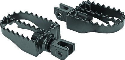 Burly Brand MX Pegs Rider - Black