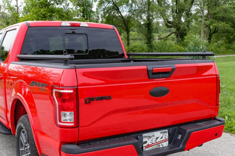 Dee Zee 14-23 Chevrolet Silverado Hex Series Side Rails - Texture Black 6 1/2Ft Bed