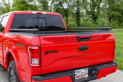 Dee Zee 14-23 Chevrolet Silverado Hex Series Side Rails - Texture Black 5 1/2Ft Bed