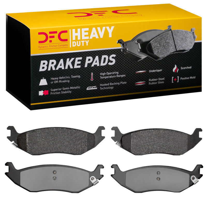 DFC 02-24 Chrysler Aspen Rear Heavy Duty Pads - Semi Metallic