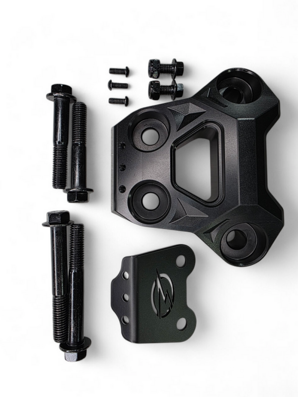 Elektric Off Road Elektric Offroad 2024+ Can Am Maverick R Radius Rod Plate Anodized Black