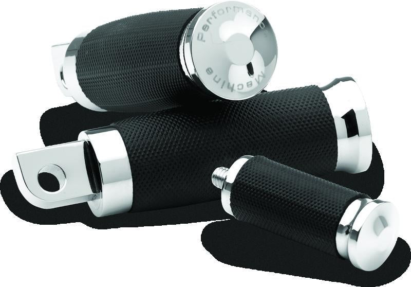 Performance Machine Rubber Shift Pedal Rubber Contour - Chrome