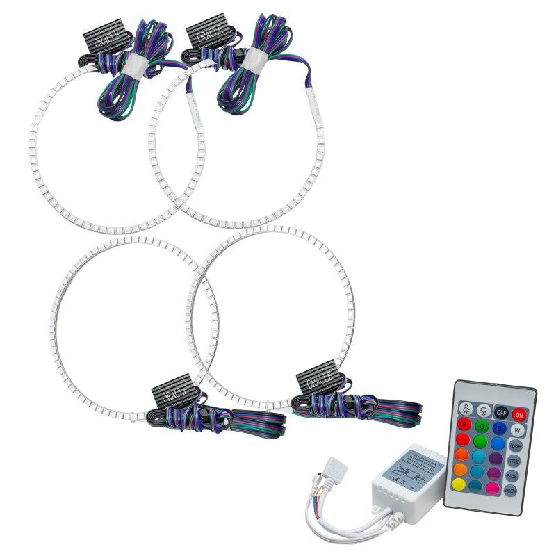 ORACLE Lighting Oracle Dodge Caliber 07-10 Halo Kit - ColorSHIFT w/ Simple Controller