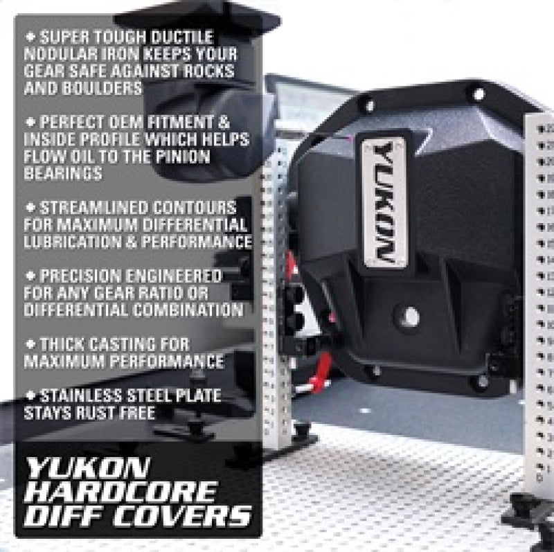 Yukon Gear & Axle Yukon Gear Hardcore Diff Cover for GM 9.5in & 9.76in Rear
