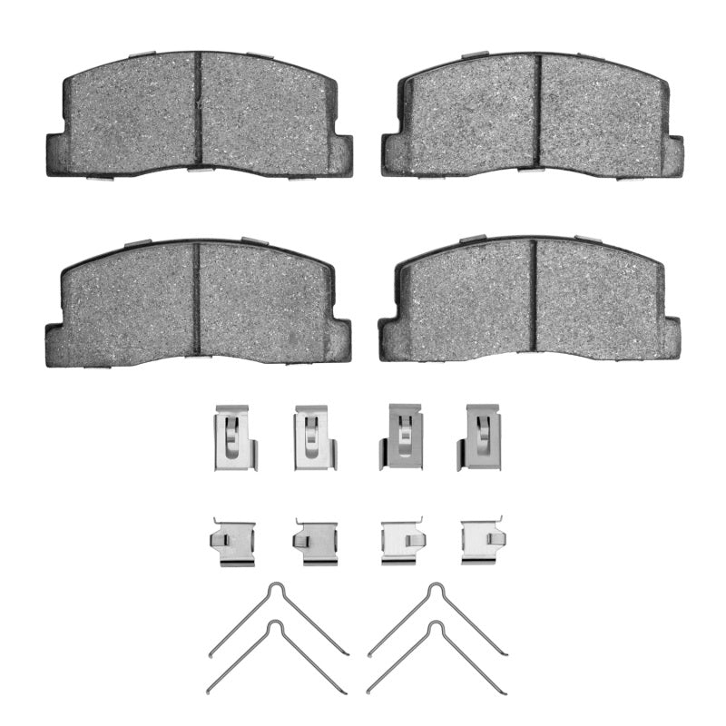 DFC 82-83 Honda Accord Coupe Front 5000 Advanced Ceramic Brake Pads and Hardware Kit