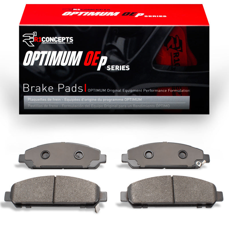 R1 Concepts R1 09-15 Toyota Venza Front R1 Optimum OE Brake Pads