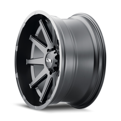 ION Wheels ION Type 143 17x9 / 5x127 BP / -12mm Offset / 71.5mm Hub Matte Black Wheel