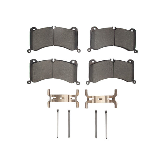 DFC 19-24 Audi SQ8 e-Tron Sportback Front 5000 Advanced Low Metallic Brake Pads and Hardware Kit