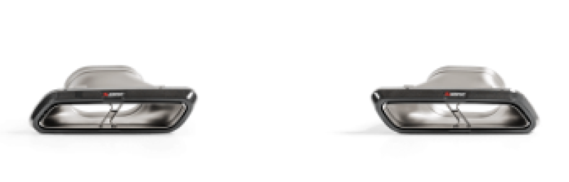 Akrapovic Akrapovic 2018 Mercedes Benz E63 (W213) Evolution Tail Pipe Set (High Gloss Carbon)