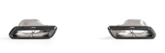 Akrapovic Akrapovic 2018 Mercedes Benz E63 (W213) Evolution Tail Pipe Set (High Gloss Carbon)