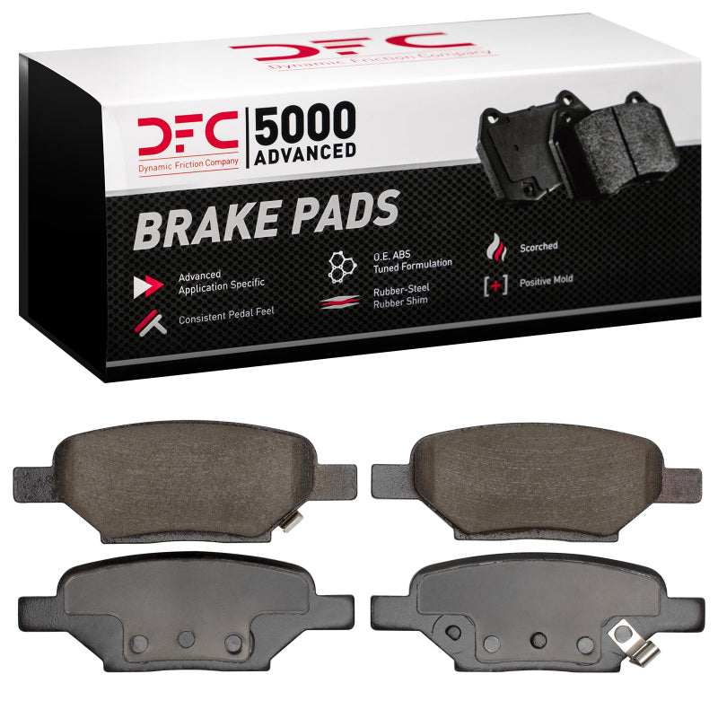 DFC 04-12 Chevrolet HHR Rear 5000 Advanced Ceramic Brake Pads