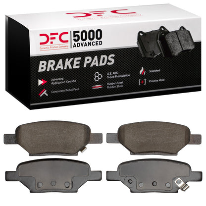 DFC 04-12 Chevrolet HHR Rear 5000 Advanced Ceramic Brake Pads