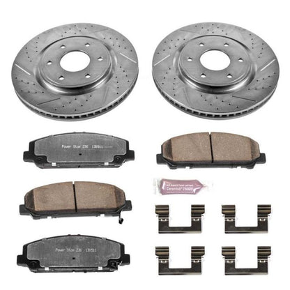 PowerStop Power Stop 06-07 Infiniti QX56 Front Z36 Truck & Tow Brake Kit