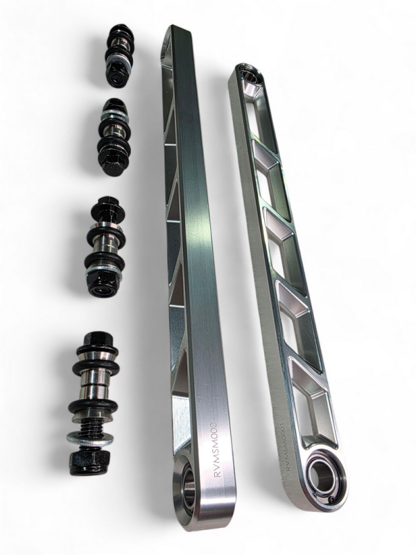 Elektric Off Road Elektric Offroad 2024+ Can Am Maverick R Rear Sway Bar Links Anodized Clear
