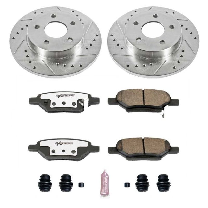 PowerStop Power Stop 04-08 Chevrolet Malibu Front Z26 Street Warrior Brake Kit