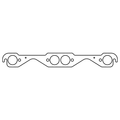 Cometic Gasket Cometic Chevy Gen1 Small Block V8 .060in Fiber Exhaust Mani Gskt Set-1.500in Round Port-23 Deg Head