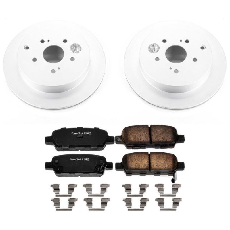 PowerStop Power Stop 09-13 Suzuki Grand Vitara Rear Z17 Evolution Geomet Coated Brake Kit