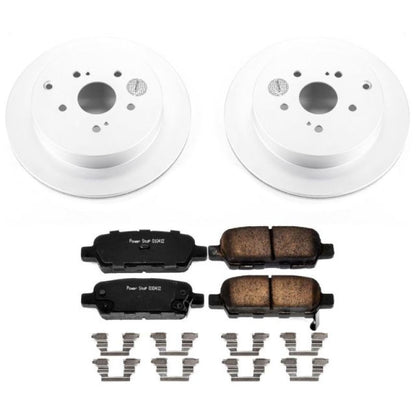 PowerStop Power Stop 09-13 Suzuki Grand Vitara Rear Z17 Evolution Geomet Coated Brake Kit