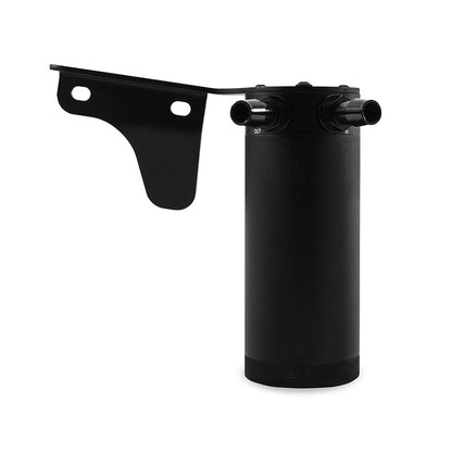 Mishimoto 07-13 Mazda Mazdaspeed3 Baffled Oil Catch Can Kit - Black (PCV Side)