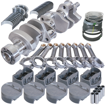 Eagle Chevy LT1 350 1Pc 3.750in Crank 6.000in I-Beam Rods -5cc 4.030in Pistons Rotating Assembly