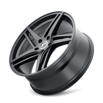 Kraze Wheels Kraze KR195 Milano 20x8.5 / 5x120 BP / 38mm Offset / 74.1mm Hub Satin Black Wheel