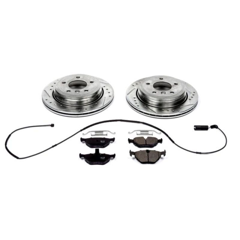 PowerStop Power Stop 01-05 BMW 325xi Rear Z23 Evolution Sport Brake Kit