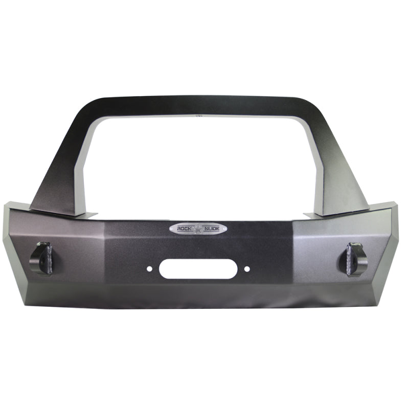Rock Slide Engineering Rock Slide 18-22 Jeep JL 2-4 Door Rigid Shorty Front Bumper / Complete With Winch Plate