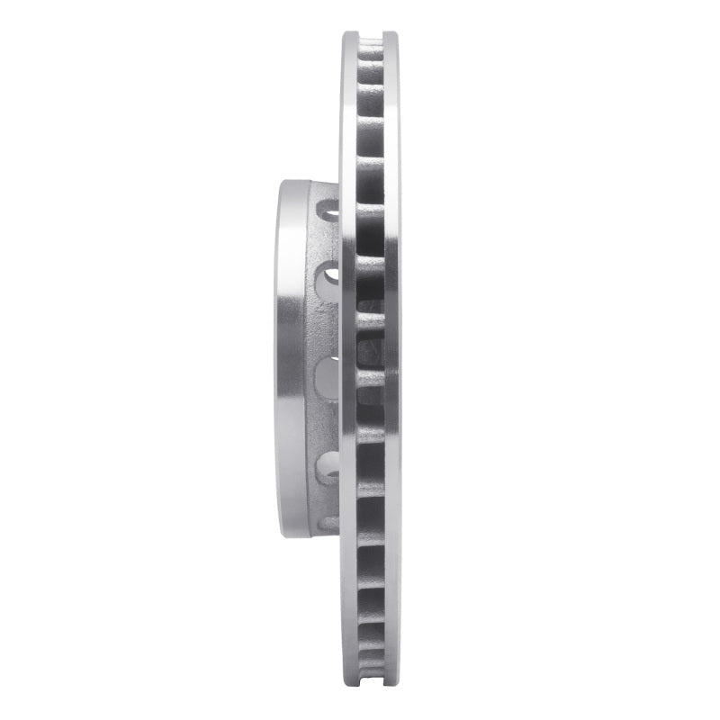 R1 Concepts R1 04-05 Audi ALLROAD Rear Right Drilled & Slotted Silver Brake Rotor