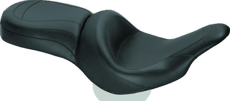 Mustang Motorcycle Mustang 11-19 Kawasaki Vulcan 1700 Vaquero Standard Touring 1PC Seat - Black