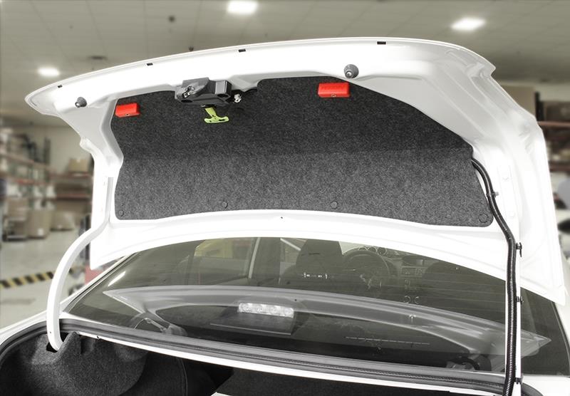 Perrin Performance PERRIN 07-26 Subaru WRX STI Sedan Trunk Handle - Red