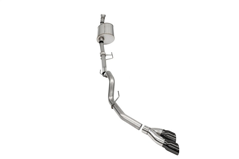 CORSA Performance Corsa 2021-2025 Ford F-150 SuperCab/6.5in Bed 3.5L V6 Sport Cat-Back Single Side Exit-