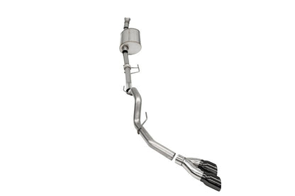 CORSA Performance Corsa 2021-2025 Ford F-150 SuperCab/6.5in Bed 3.5L V6 Sport Cat-Back Single Side Exit-