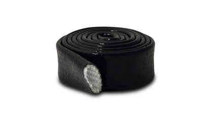 Vibrant 1in O.D. Heat Protect Flexible Sleeving (5 foot length) Black