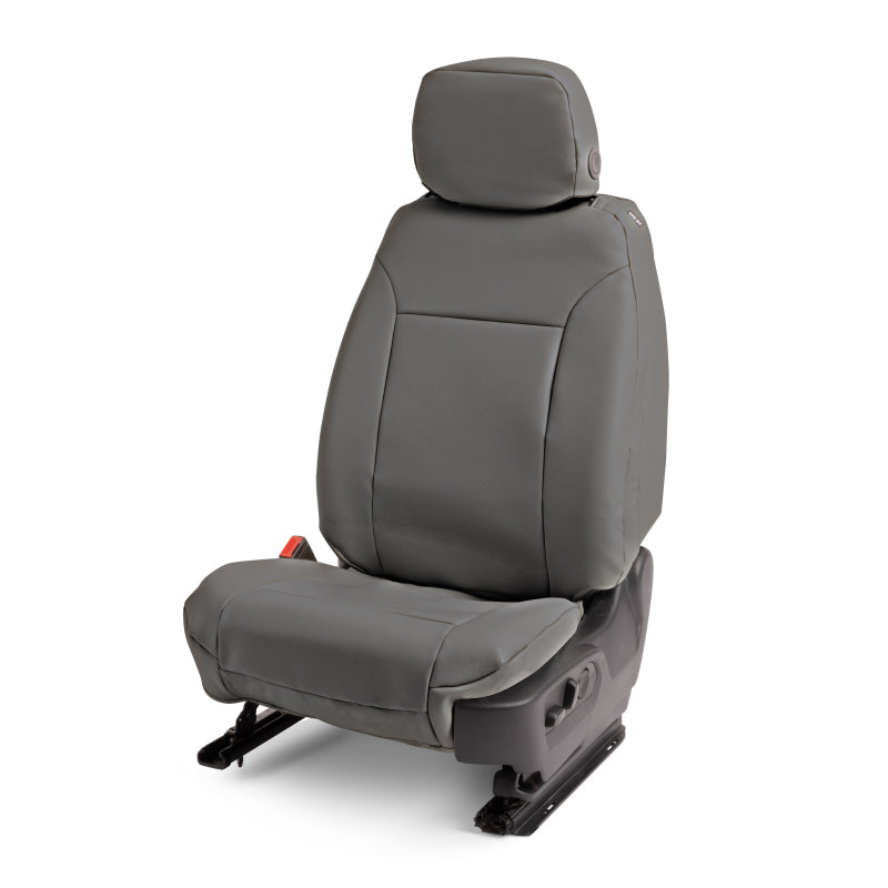 Covercraft 19-24 Chevrolet Silverado Leatherette PrecisionFit Custom Second Row Seat Covers - Stone