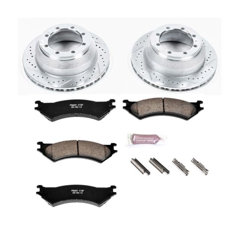 PowerStop Power Stop 03-05 Ford E-350 Club Wagon Rear Z23 Evolution Sport Brake Kit