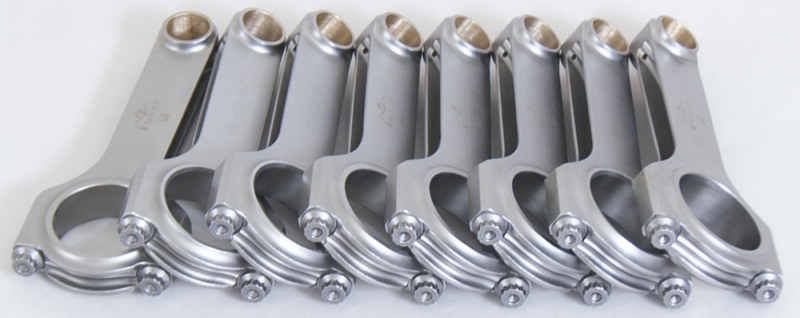 Eagle Chevrolet 350 Small Block Extreme Duty Connecting Rod w/ ARP 8740 Hardware (Set of 8)