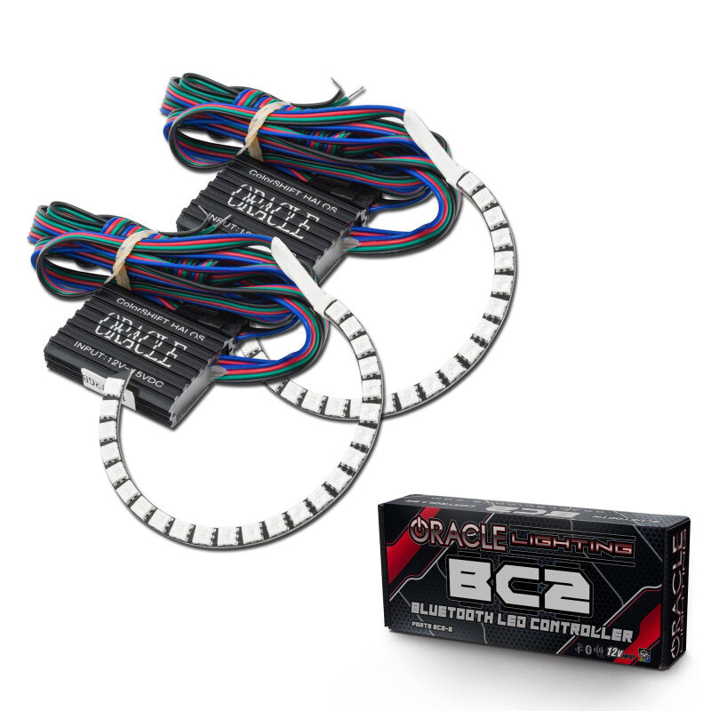 ORACLE Lighting Oracle 16-18 Chevy Camaro RS Headlight Projector Halo Kit - ColorSHIFT w/ BC1 Controller