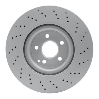 DFC 07-13 Mercedes-Benz S400 (USA) Front Drilled GeoSPEC Coated Rotor