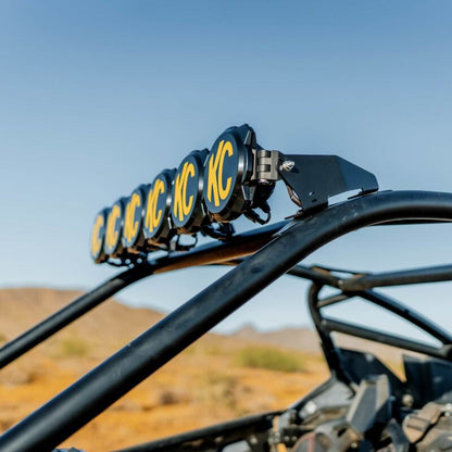 KC HiLiTES Polaris RZR Pro R Overhead/Roof Light Bar Mounts