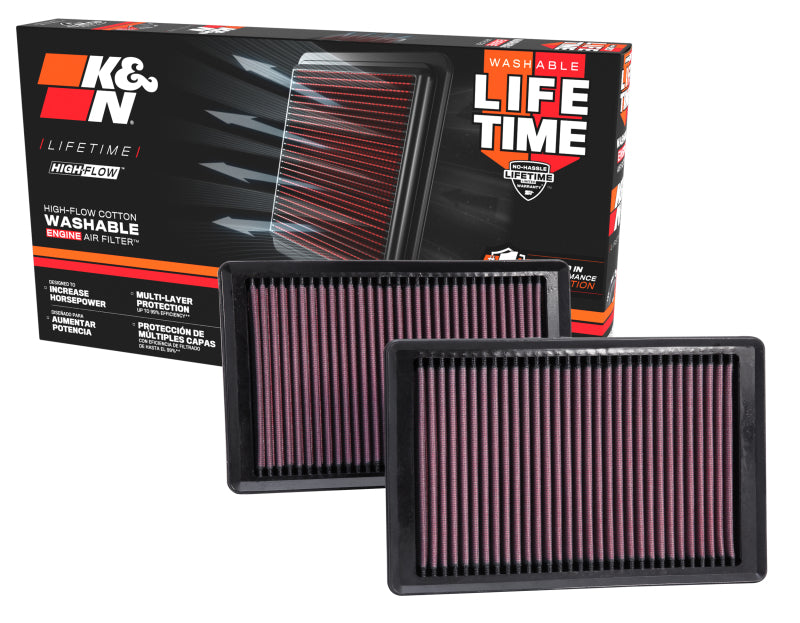 K&N Engineering K&N Replacement Air Filter 10-12 Jaguar XK/XKR 5.0L V8
