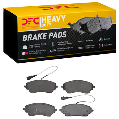 DFC 22-25 Ram ProMaster 3500 Rear Heavy Duty Pads - Semi Metallic