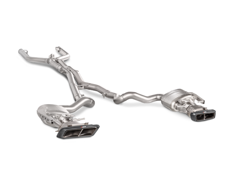 Akrapovic Akrapovic 16-17 AMG C63 Coupe Evolution Line Cat Back (Titanium) w/ Carbon Tips (Req. Link Pipe)