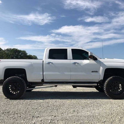 Wehrli 11-19 Chevy & GMC Duramax RCLB/CCSB/ECSB Traction Bar Kit- Flat Black