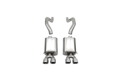 CORSA Performance Corsa 2006-2013 Chevrolet Corvette C6 Z06 7.0L V8 Polished Sport Axle-Back Exhaust